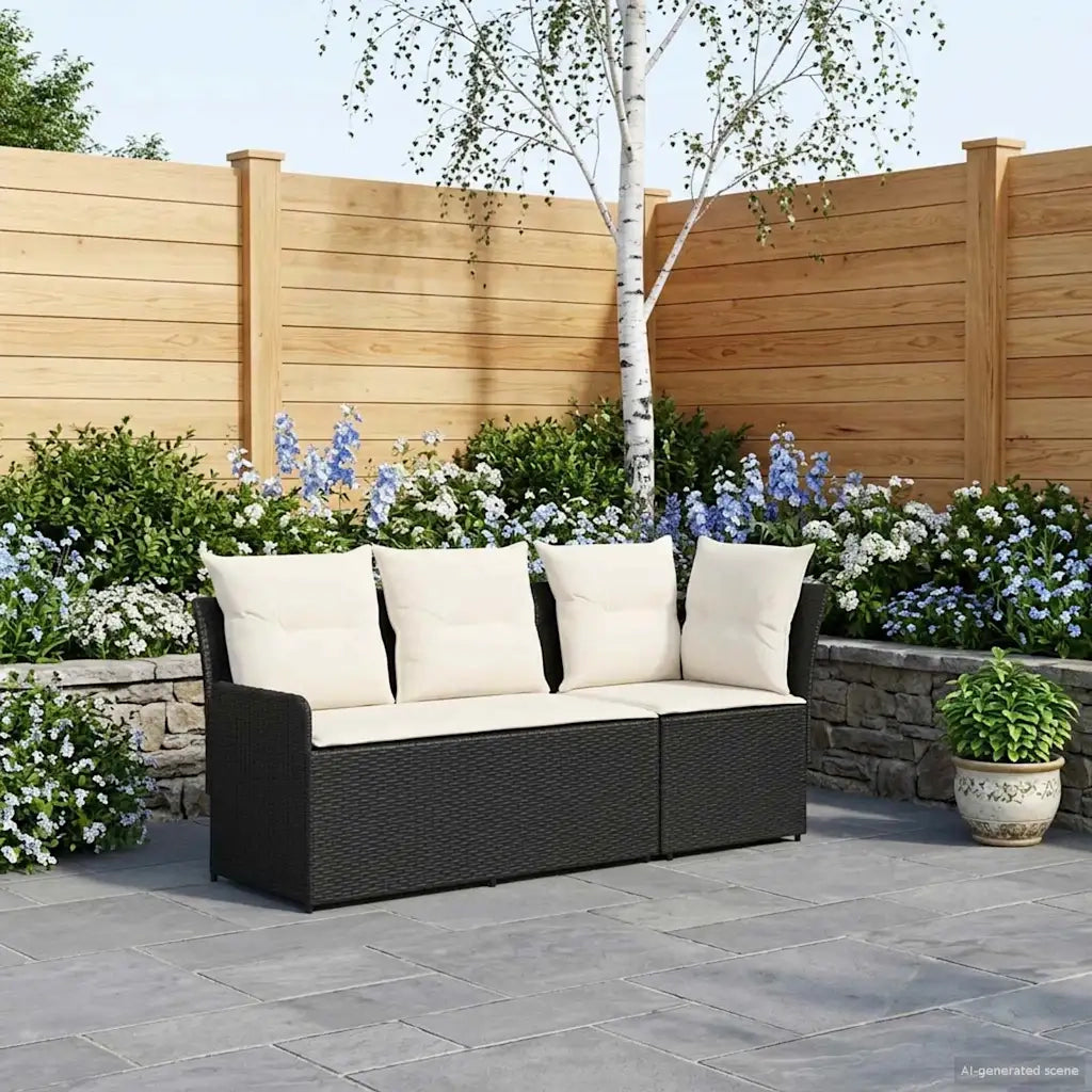 Divano con braccioli da giardino con divano angolare 2 Pezzo 42025370