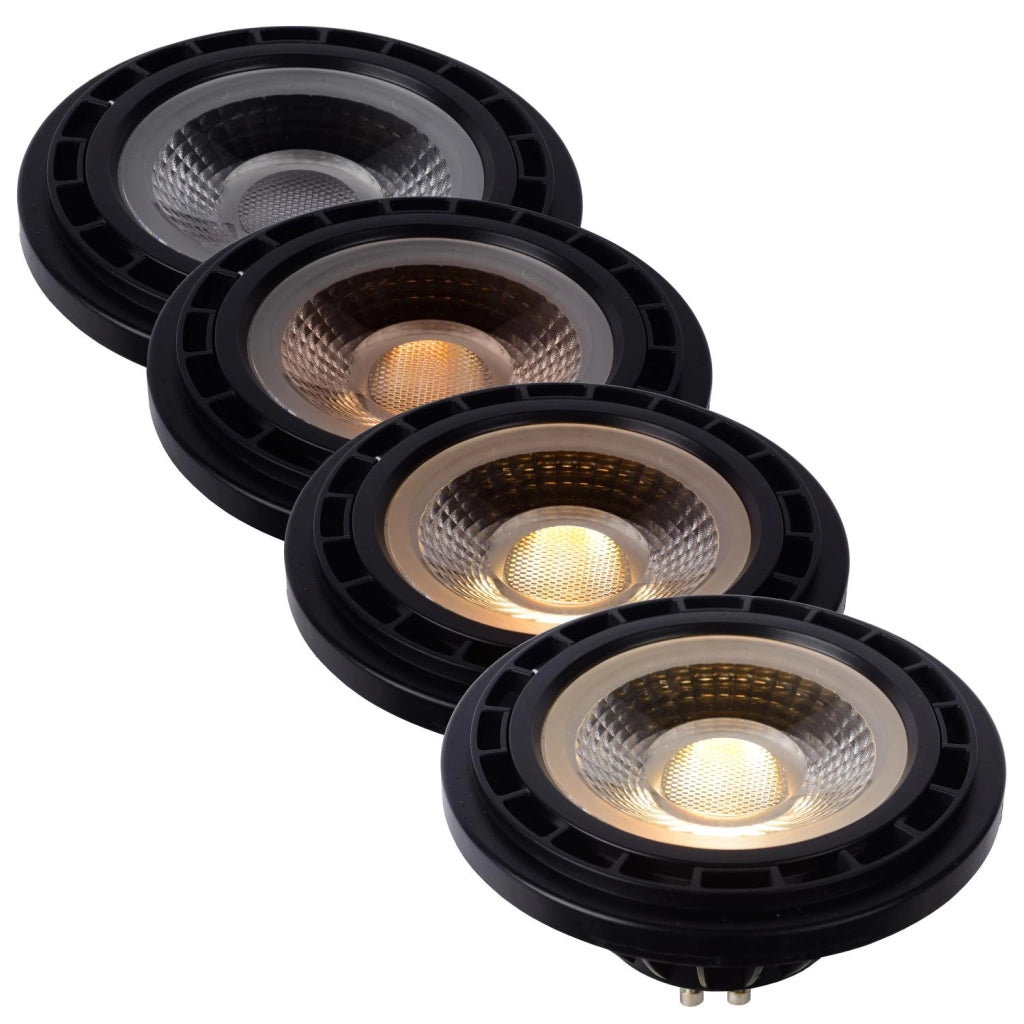 Lampadina LED GU10 nera riflettore 12W 820 lm Lucide
