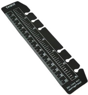 Liniaal flexibile in PVC - 15 cm - per organizzatore di cartelle A6 con scala graduata