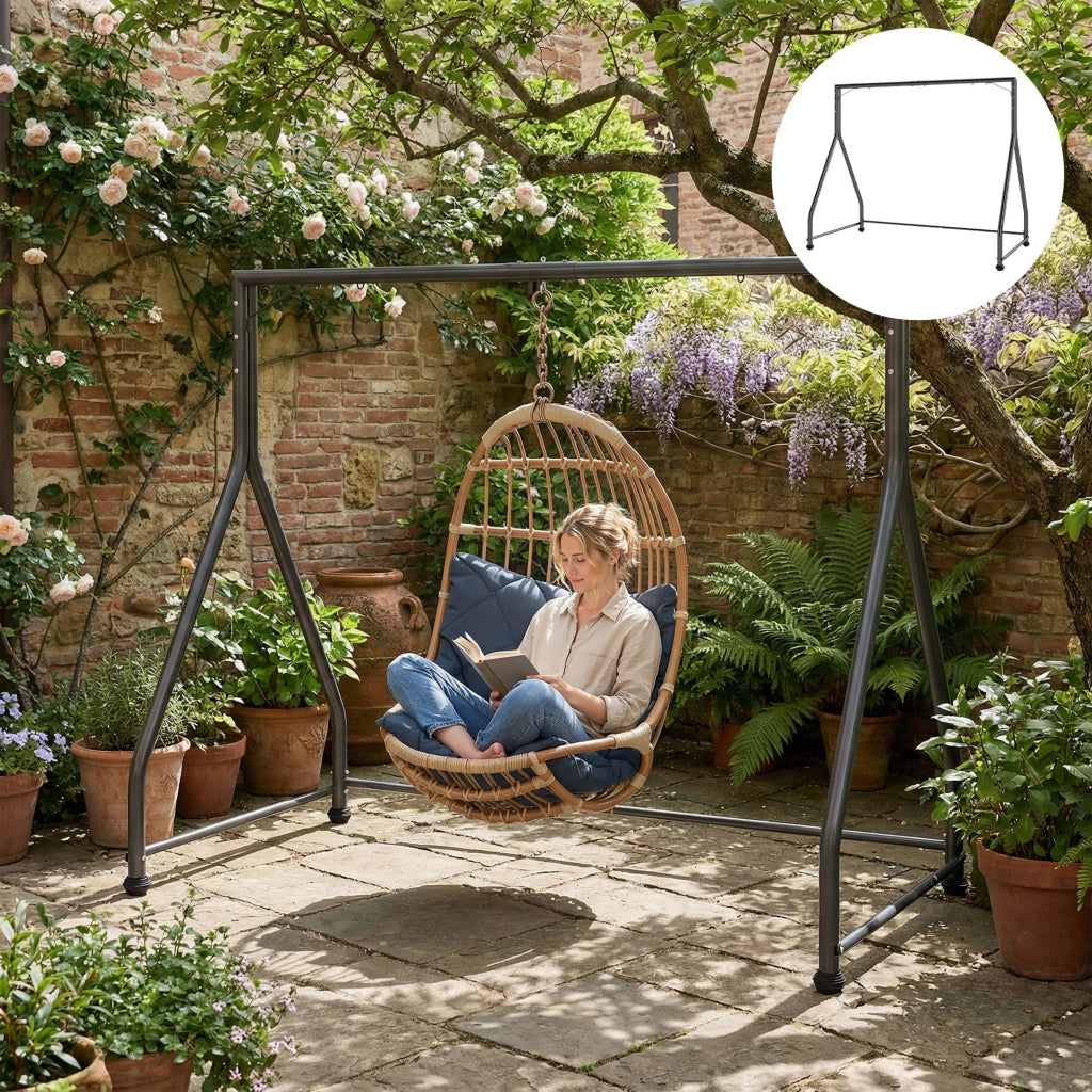 Telaio per Altalena da Giardino ¨C zephmum ¨C Nero
