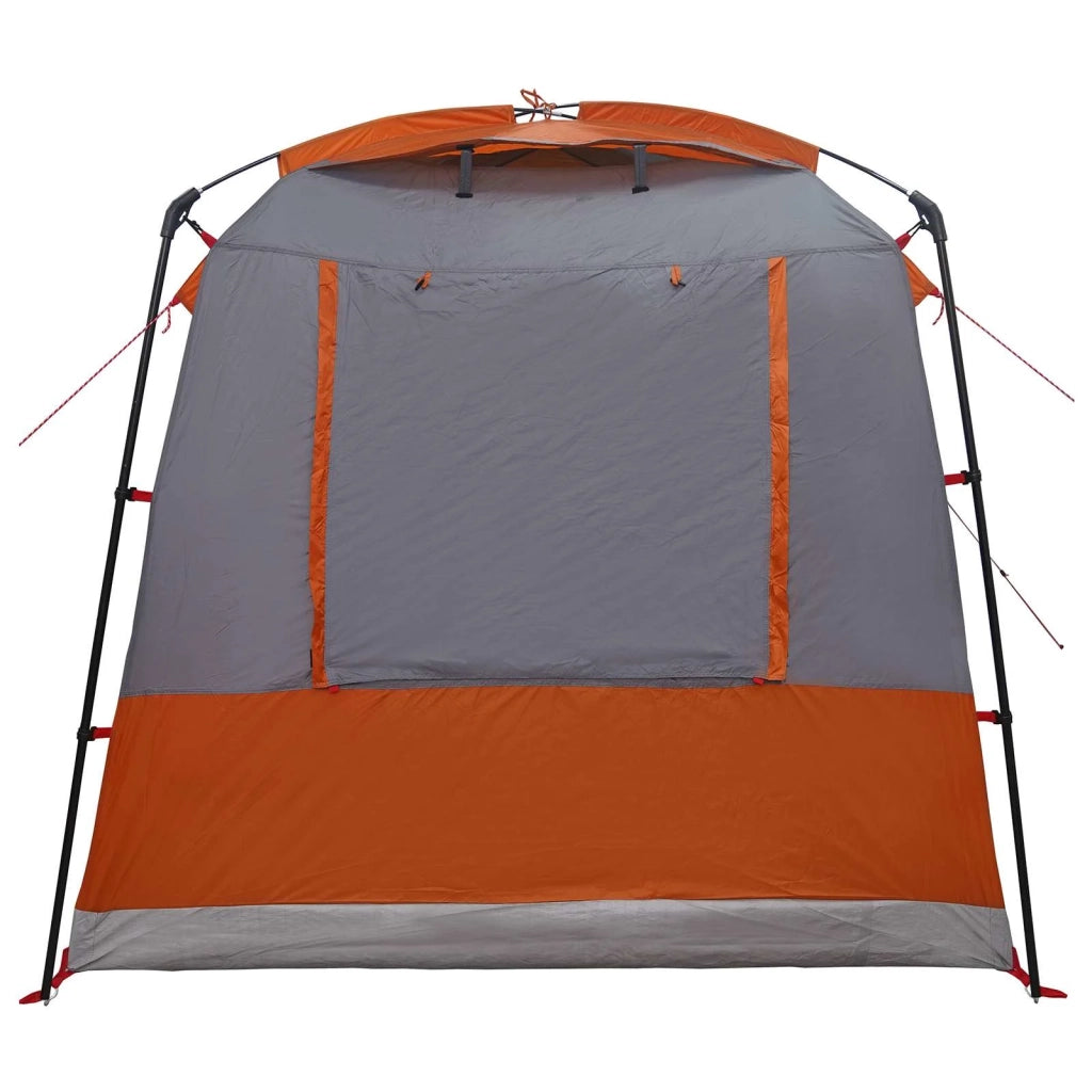 Tenda Party Grigio e arancione 4 persone 42017447