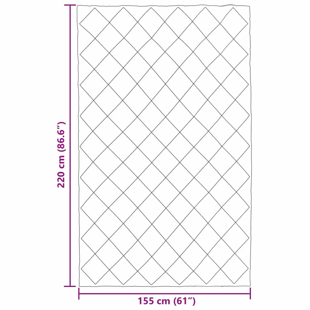Piumone | Duvet Completo Annuale Talpa 155 x 220 cm Microfibra