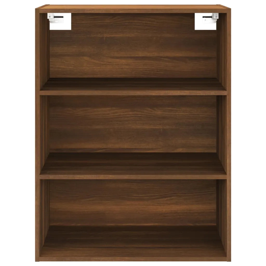 Armadietto Pensile a Parete Rovere Marrone 69,5x32,5x90 cm CFW2053397