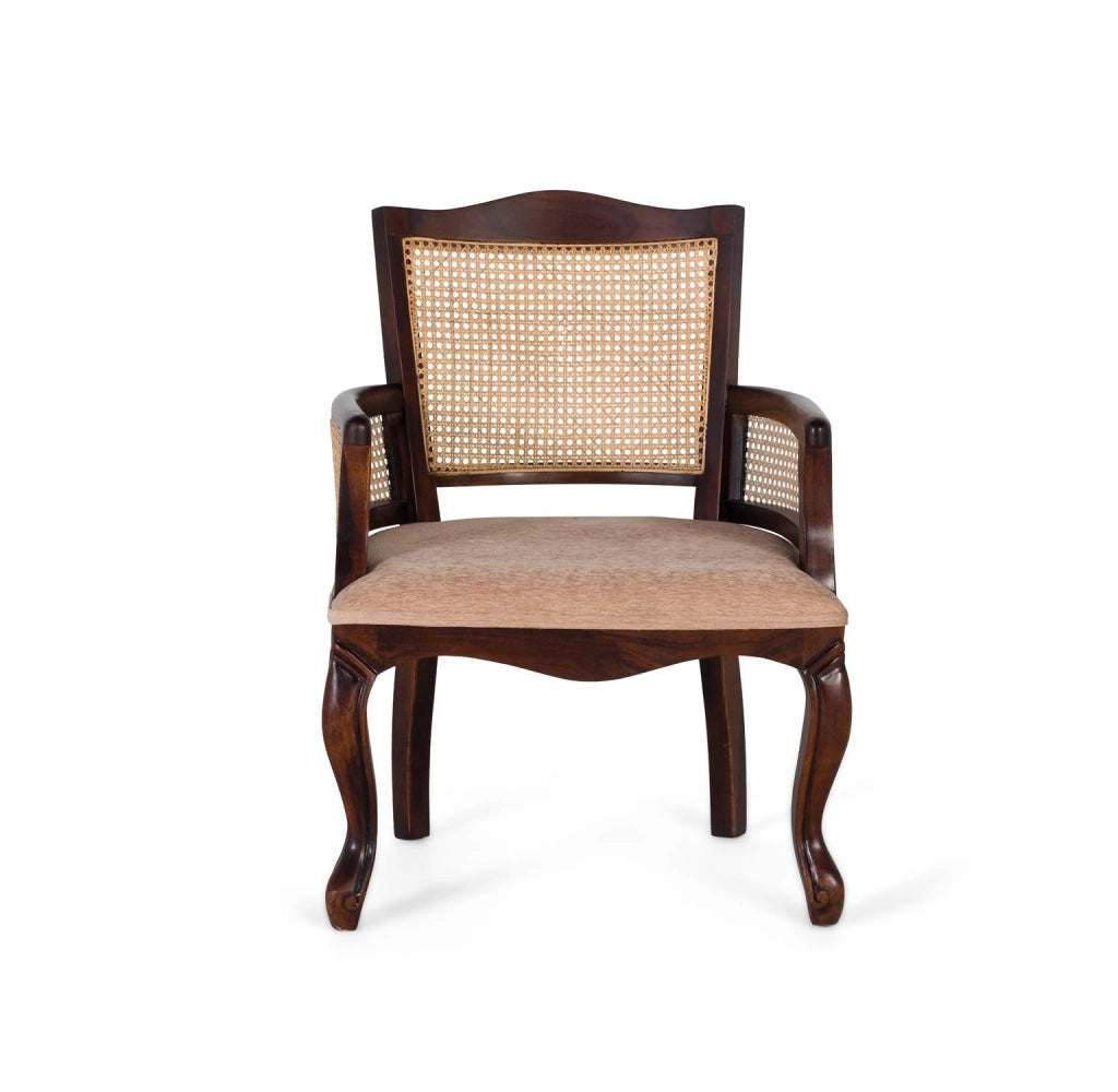 Poltrona classica in legno di acacia