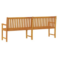 Panchina da Giardino 219 cm in Legno Massello d'Acacia