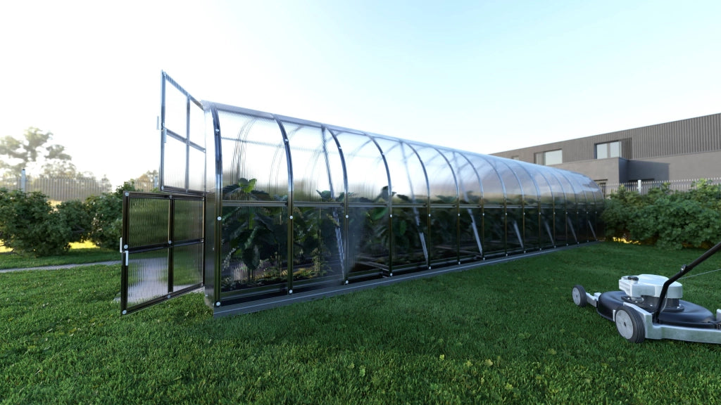 Serra da giardino KLASIKA ARCH 3 x 12 m (36 m²), 6 mm con rivestimento in policarbonato