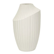 Vaso Decorativo VKH836, Beige, Poliresina, 22,5x22,5x38 cm