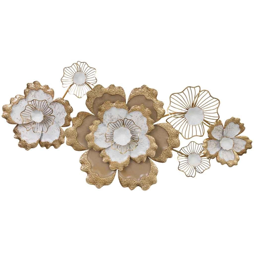 Carta da parati decorativa in metallo 135,3x63,5x7,0