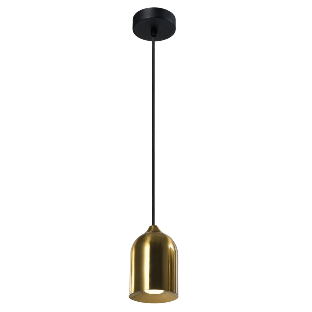 Lampada a sospensione Nilo oro/nero GU10 8W Light Prestige