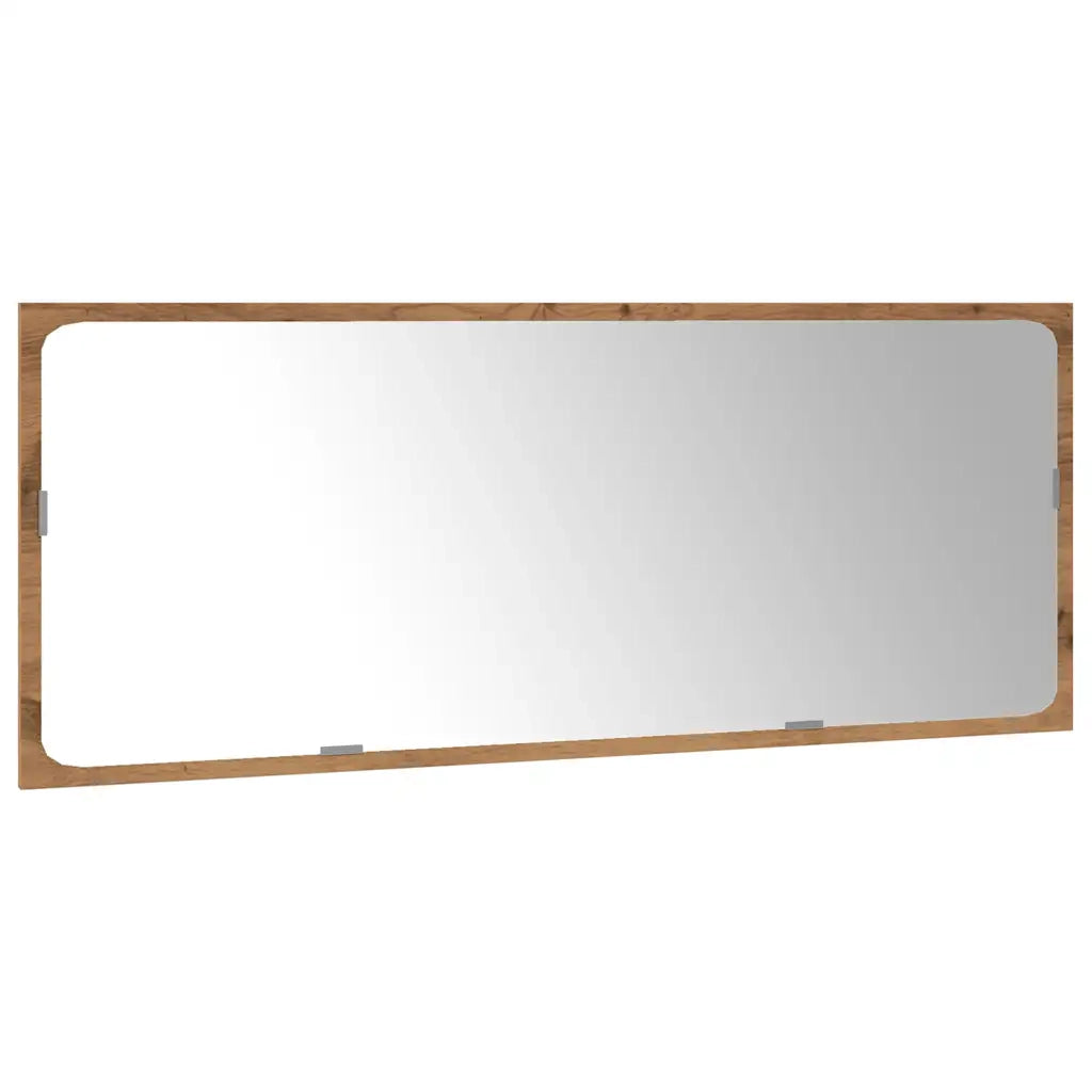 Set Mobili da Bagno 3 pz Rovere Artigianale Legno Multistrato