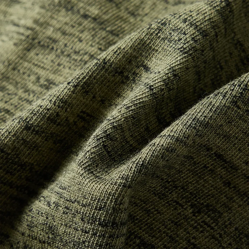 Maglietta da Bambino Maniche Lunghe Cachi Mélange 104 13160