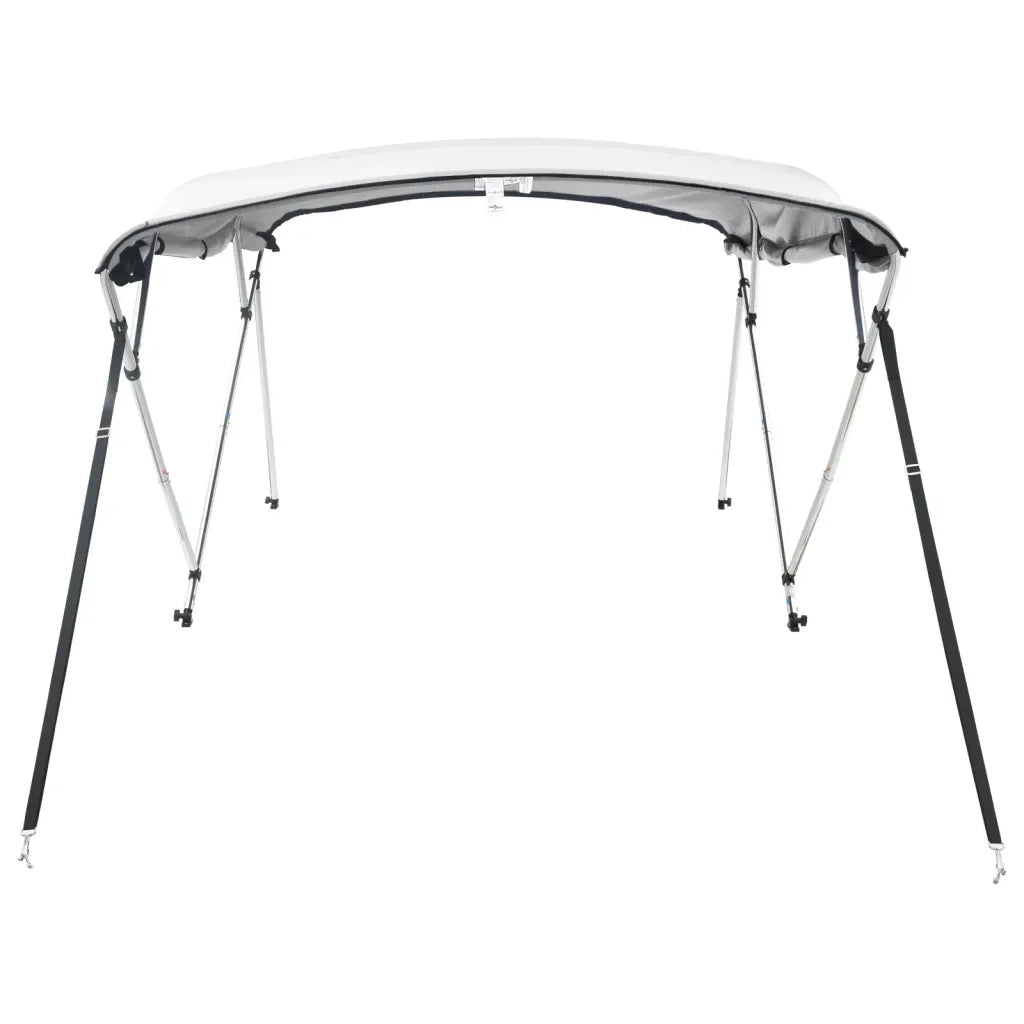 Bimini di Prua con Pareti Laterali 4 Archi 243x(230-244)x137cm