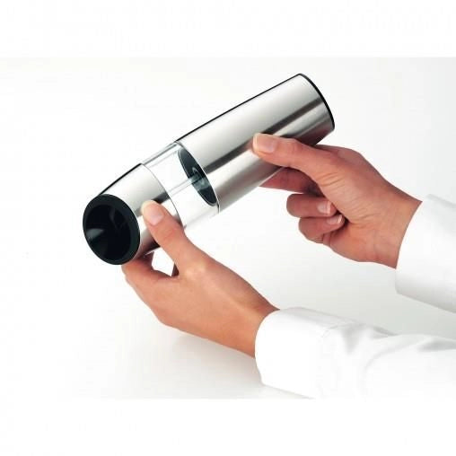 WMF 06.6734.6030 Ceramill Macinaspezie Elettrico in Acciaio Inox con Meccanismo in Ceramica Altezza 20 cm colore Acciaio inox