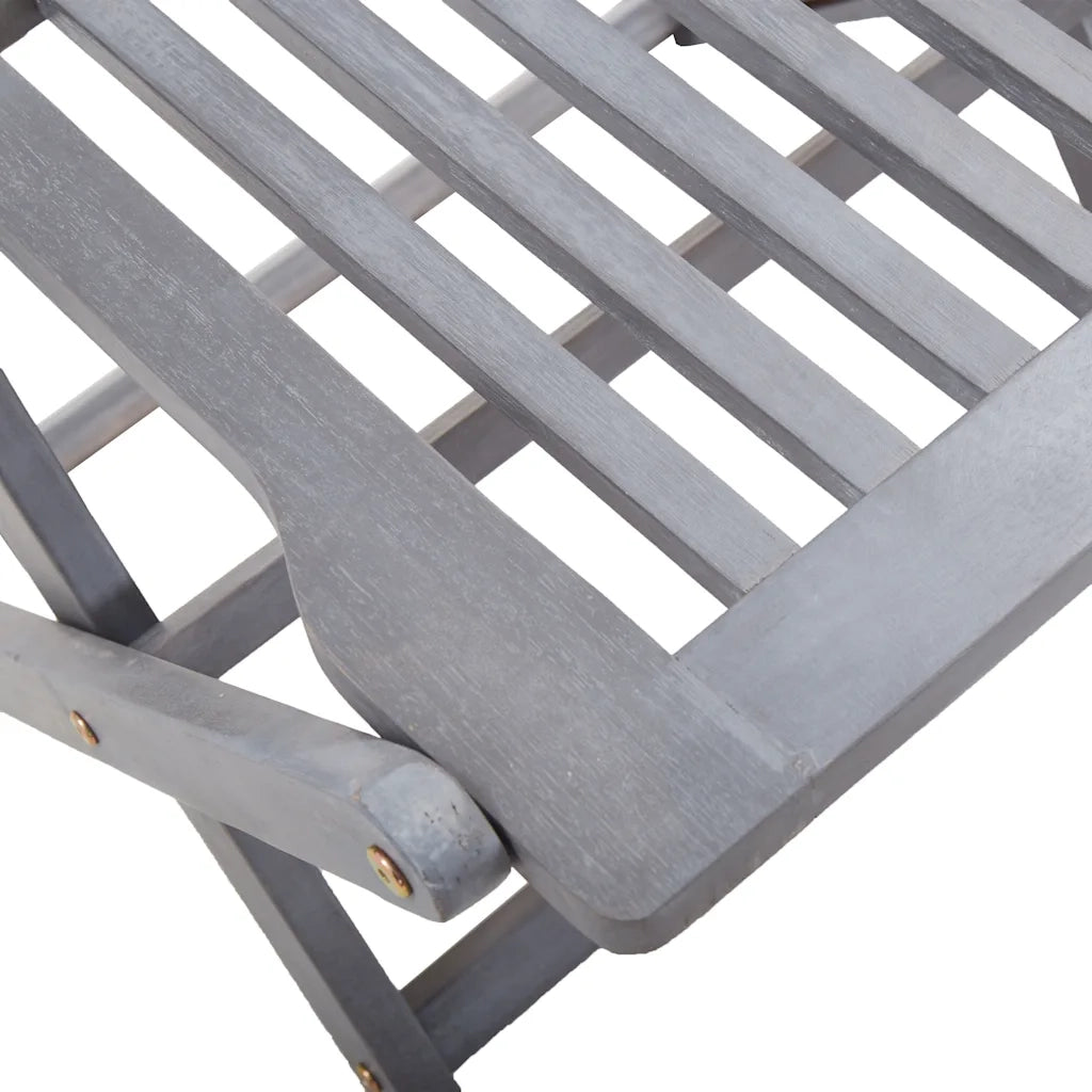Sedie da Giardino Pieghevoli 6 pz in Legno Massello d'Acacia cod mxl 39268