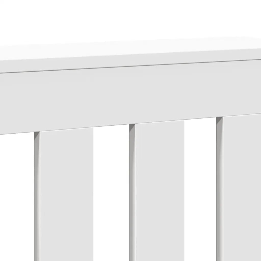 Copertura Termosifone Bianca 149x20x82 cm Legno Multistrato CFW8238128