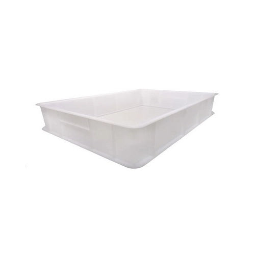 Cassetta service chiusa bianca impilabile 1880hd1 giganplast cesta impilabile per impasto