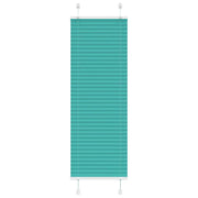 Tenda Plissettata Verde petrolio 45x150 cm Larghezza Tessuto