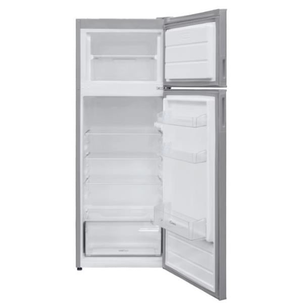 Frigorifero Due Porte Candy CDV1S514FS 213 Litri Classe F (A145xL54xP57) Statico Argento