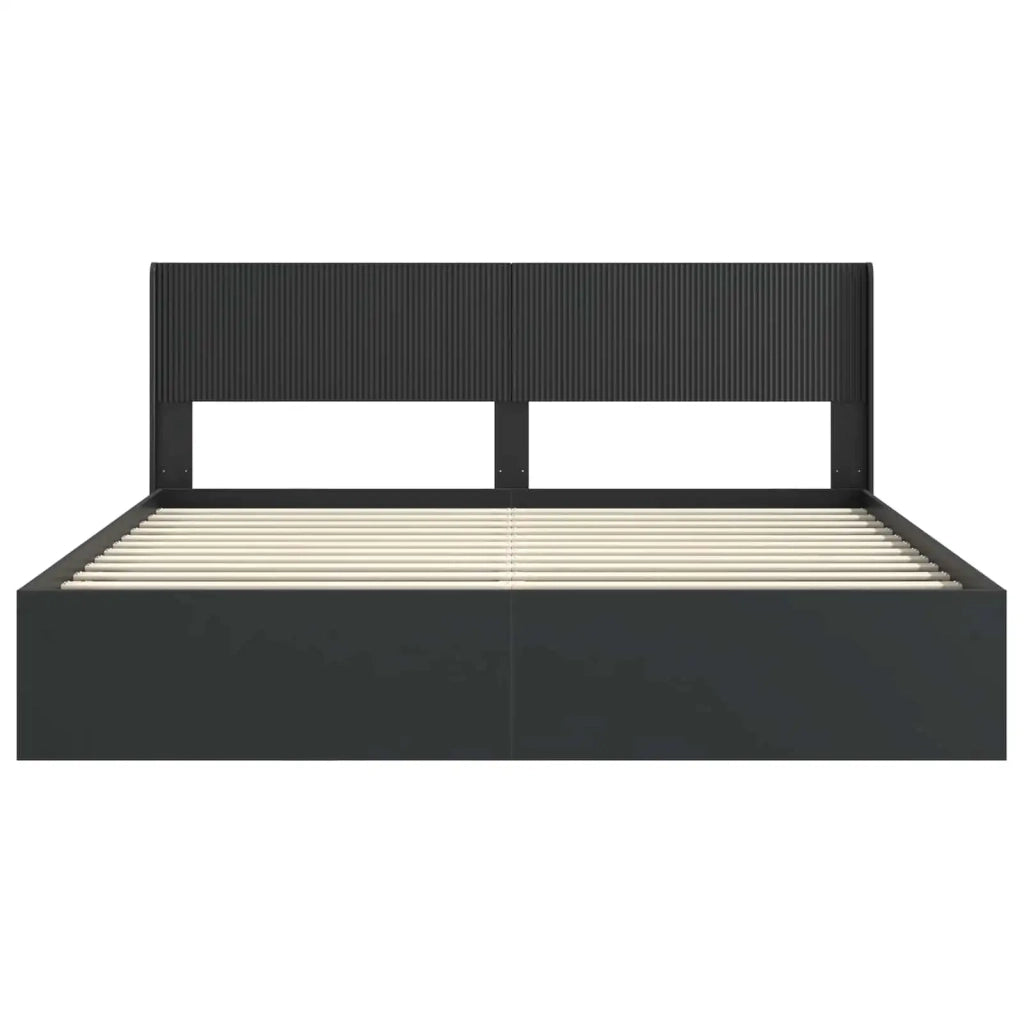Struttura del letto con stoccaggio e testata 3 pcs