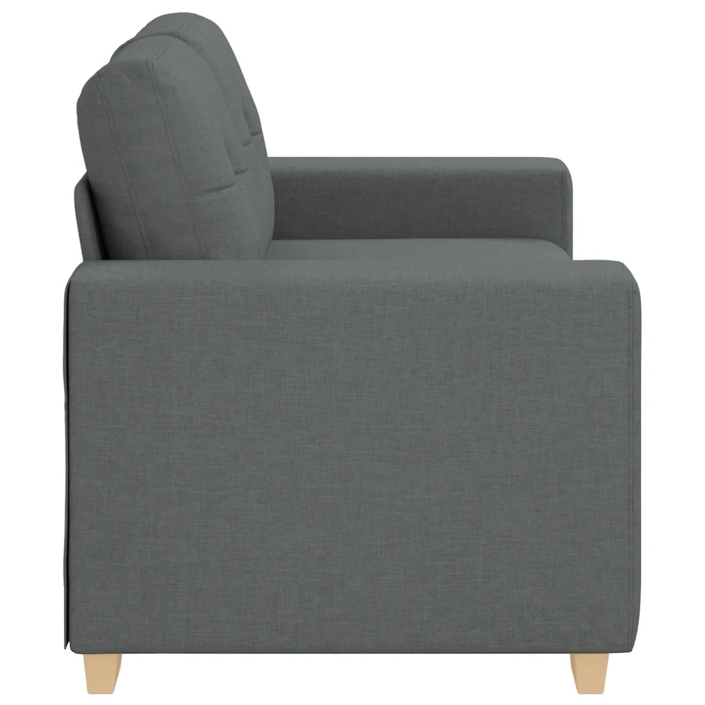 Divano Divanetto-Sofa Grigio Scuro 120 cm in Tessuto