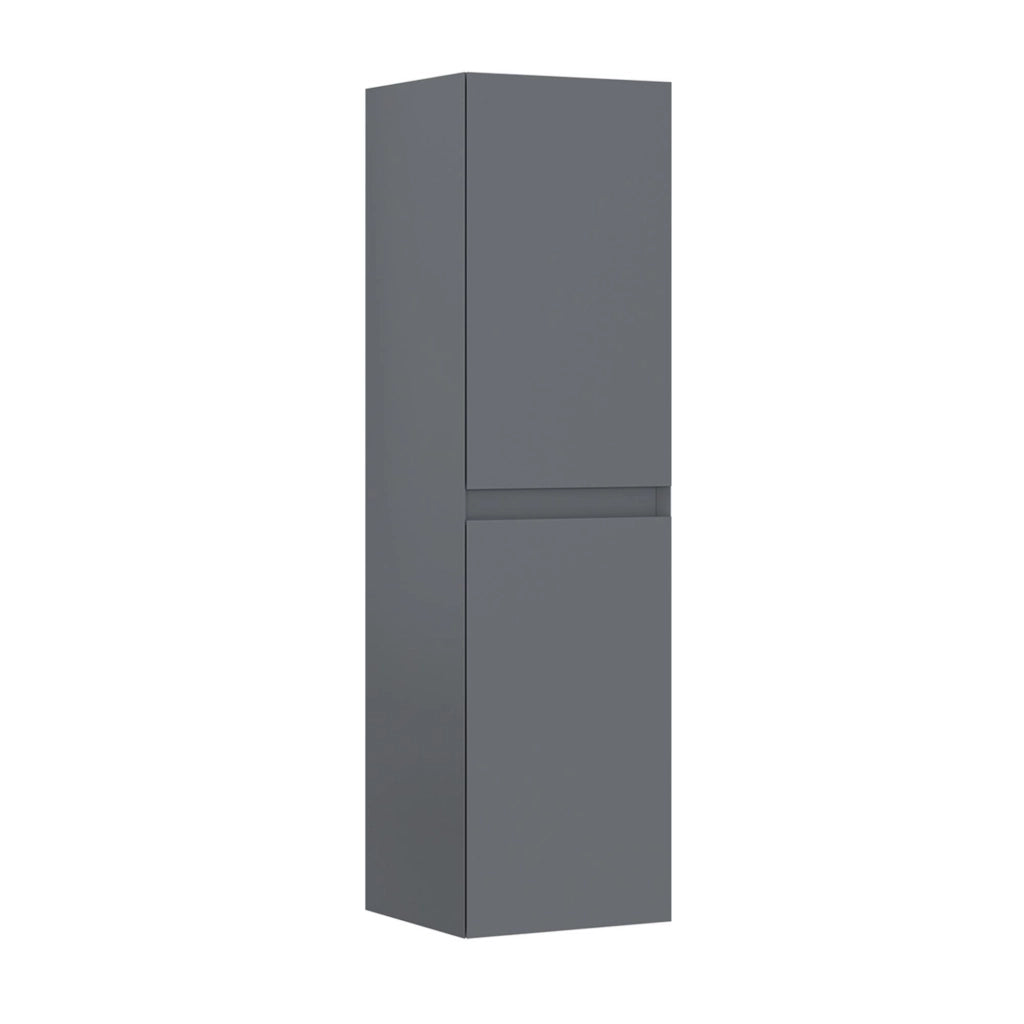 Mobile da bagno "Nest 40 v2" - 40 x 32 x 138 cm - Grigio opaco