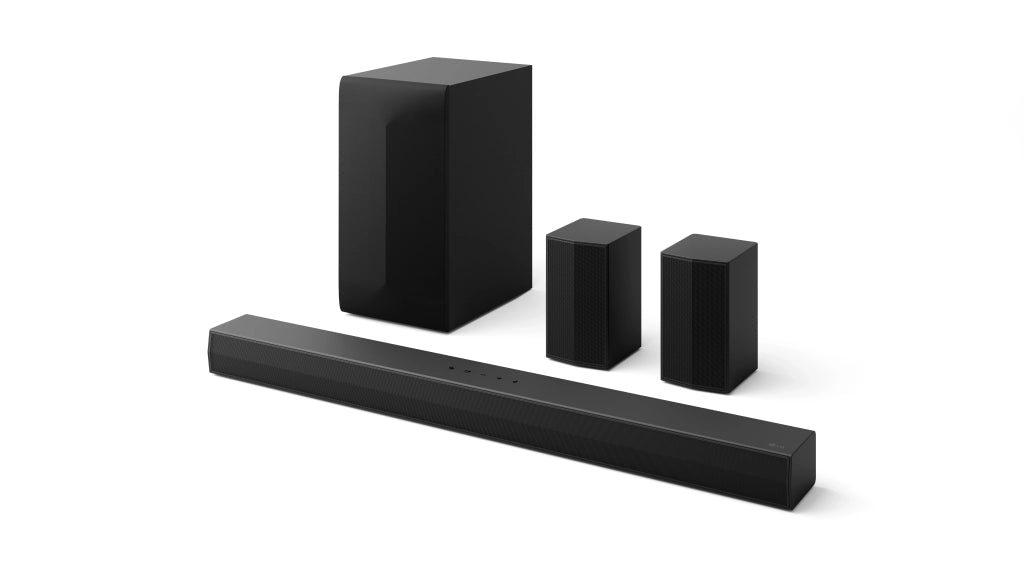 Lg soundbar s60tr, 440w su 5.1 canali, dolby digital, dts, casse posteriori incluse