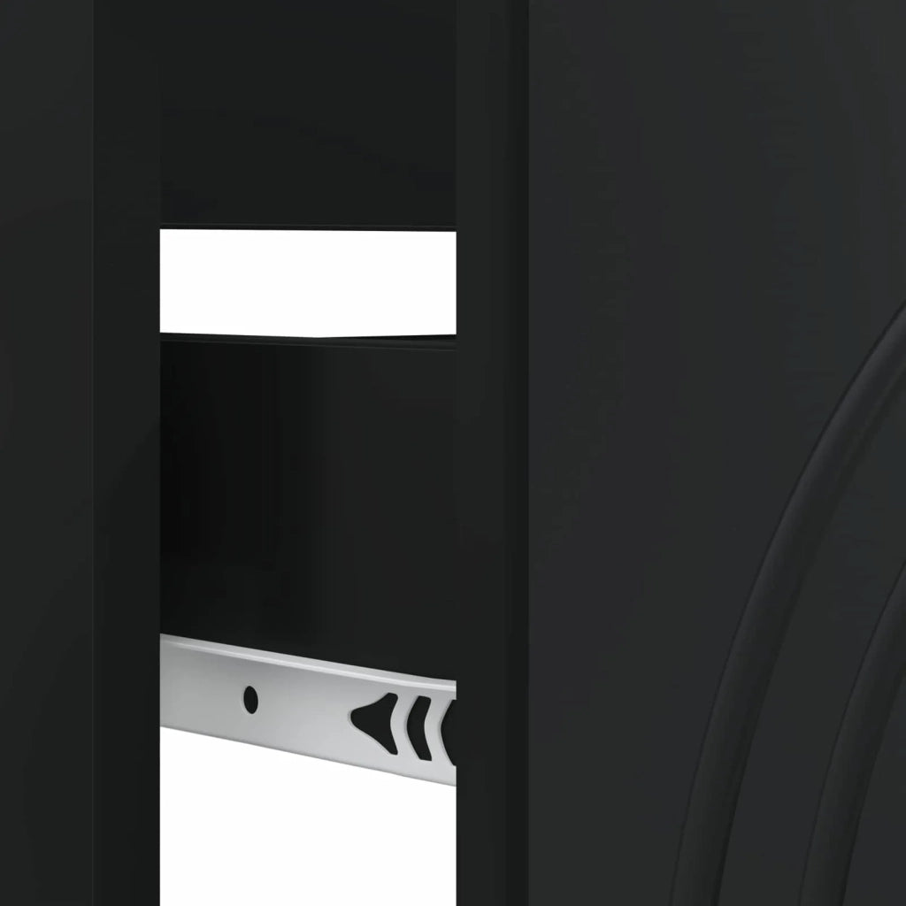 Armadio per Lavabo da Bagno ALKMAAR Nero 82 x 41 x 59 cm 896136