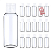 Bottiglie con coperchio rotativo, 16x60 ml, 11x100 ml, trasparenti
