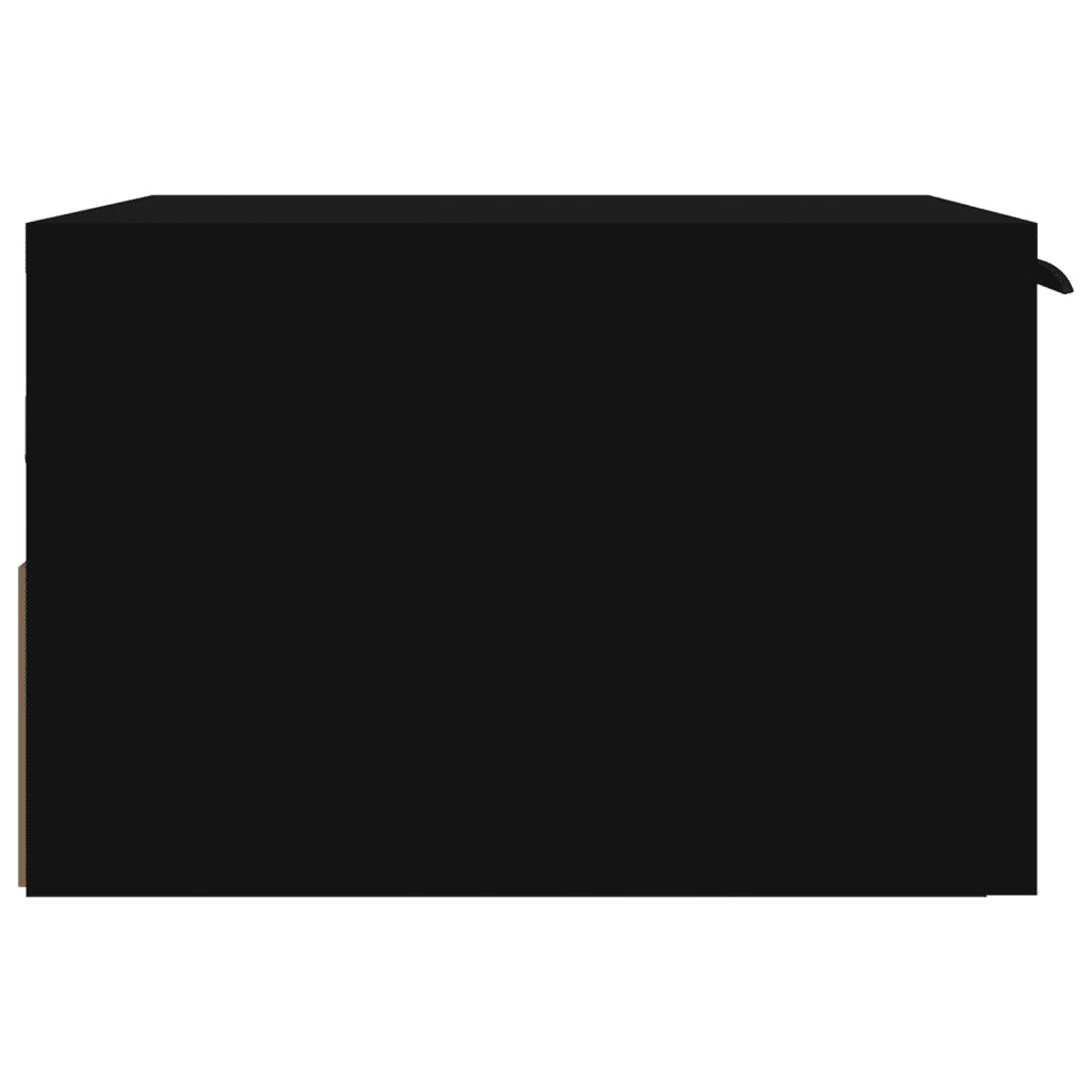 Comodini a Muro 2 pz Neri 34x30x20 cm 811379