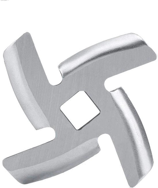 Vleesbreker in Acciaio Inox con Piatto per Sbriciolato e Lame di Taglio (46 mm di Lunghezza)