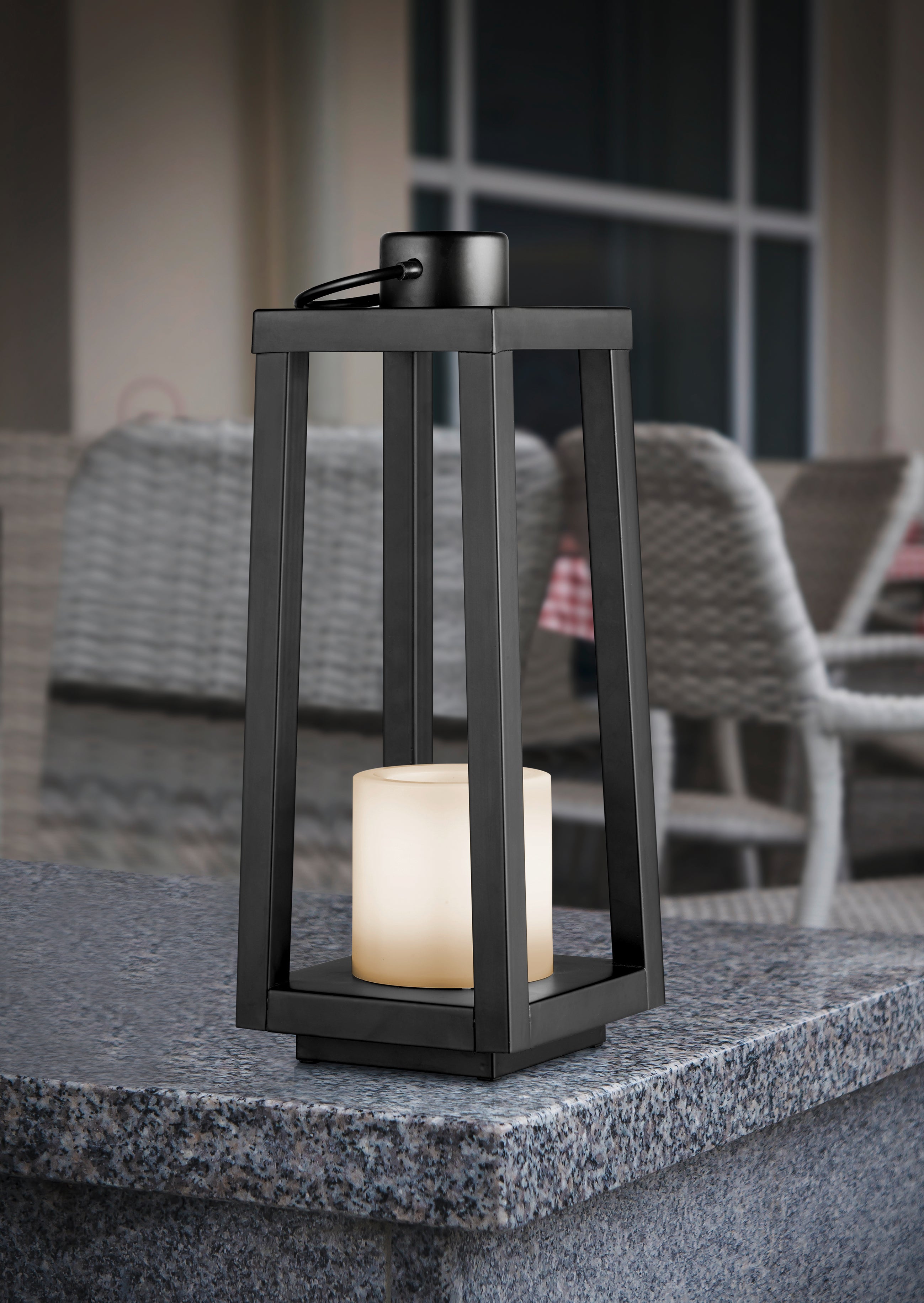 Lampada tavolo da Esterno a led in Metallo