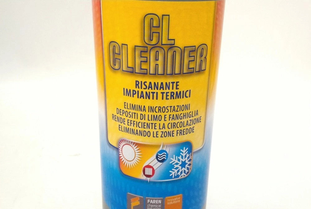 Risanante impianti termici CL Cleaner Faren L 1 termosifoni radiatori tubi ferro