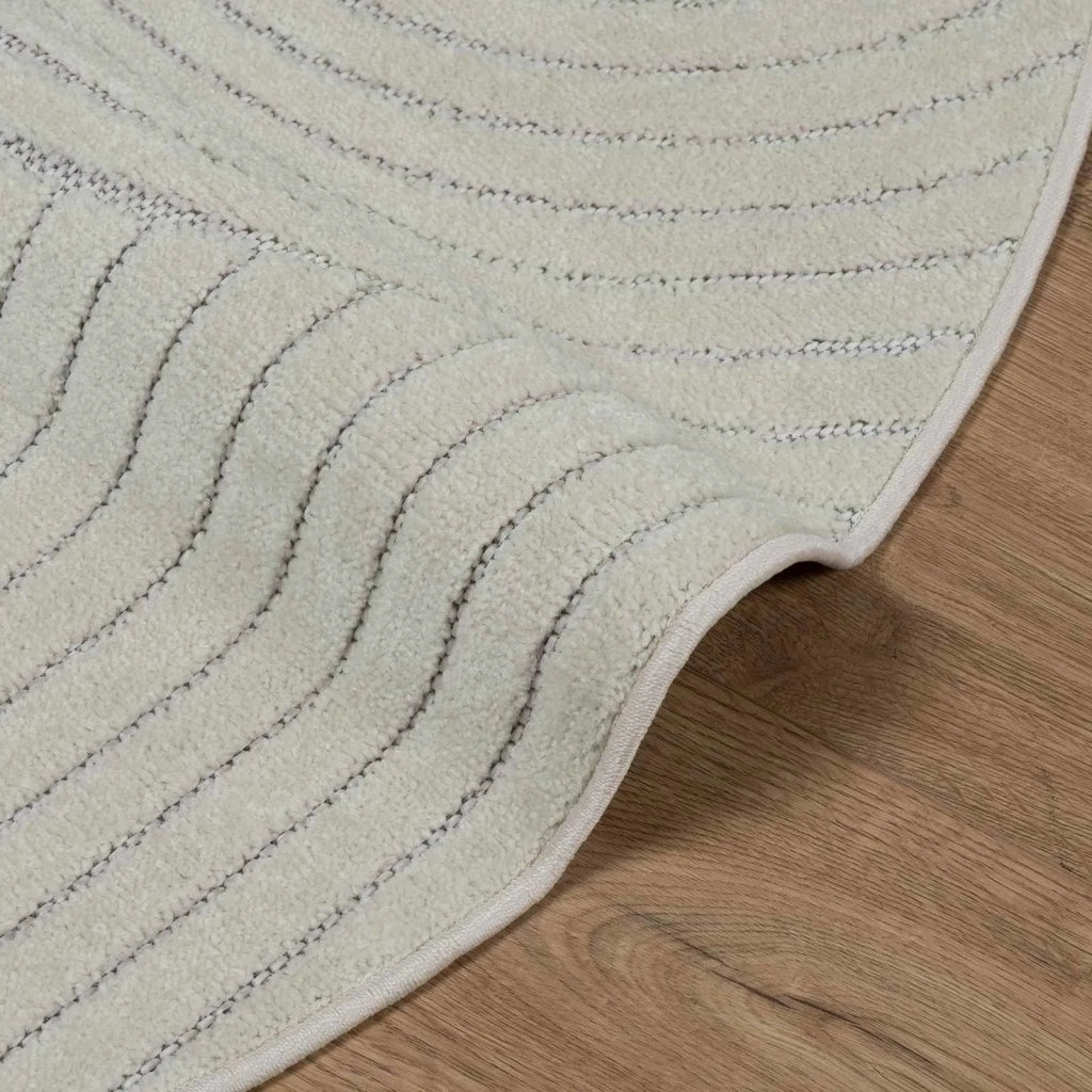 Tappeti per area Rotondo PALMERAS Verde Ø 120 CM Poliestere