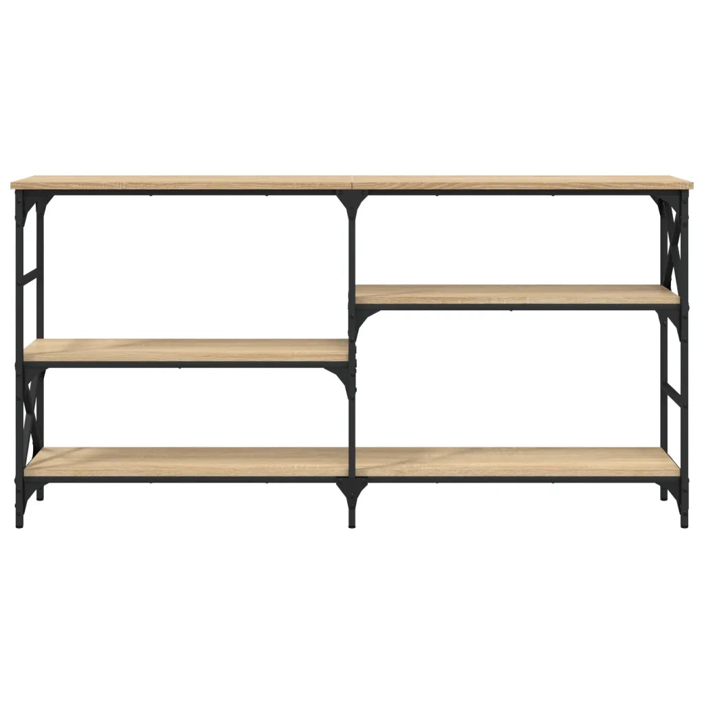Tavolo Consolle Rovere Sonoma 150x29x76,5 cm Legno Multistrato 835470