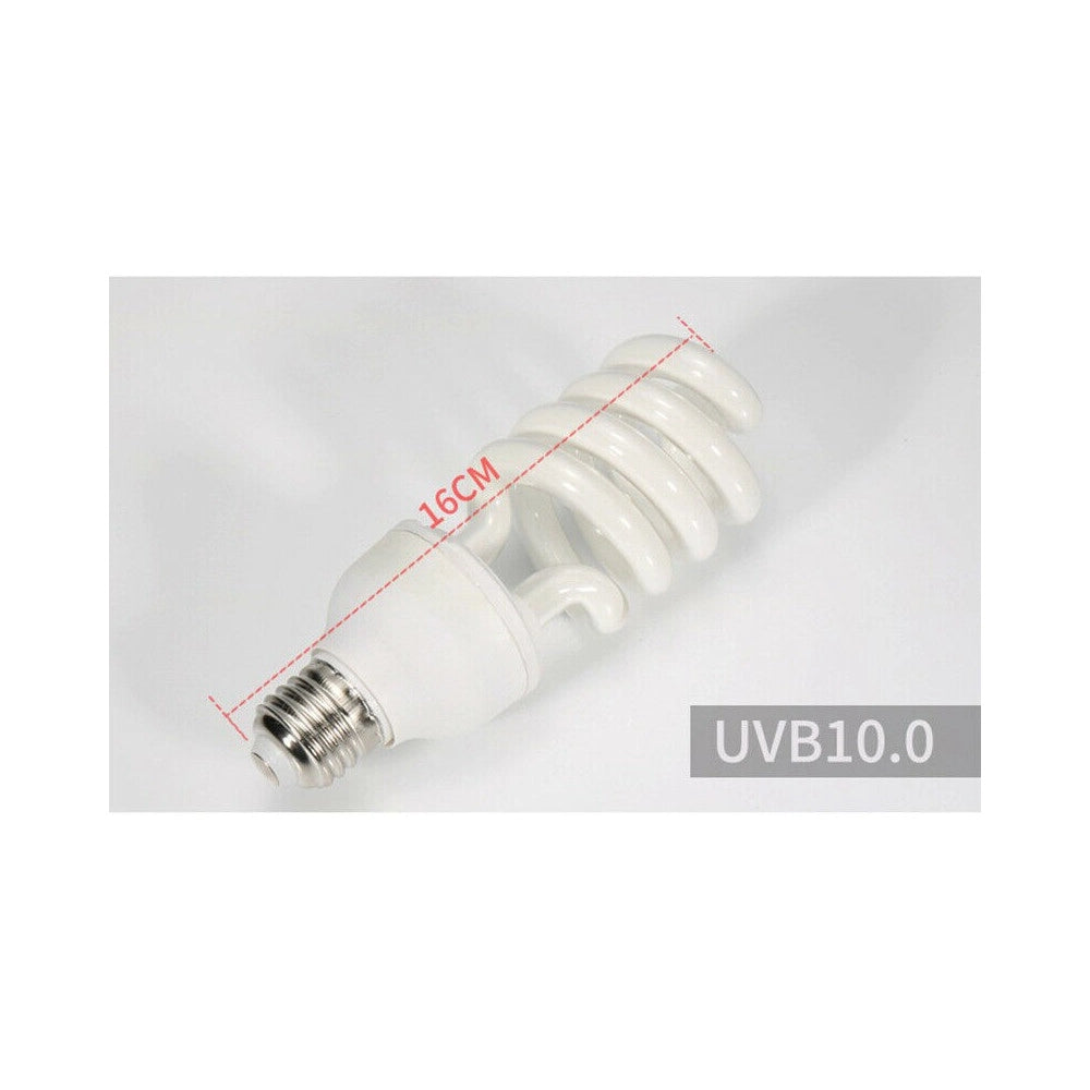 Trade Shop - Lampada Fluorescente Uvb 10.0 Luce Solare Rettili Habitat Estremamente Luminoso -