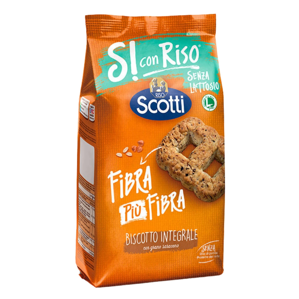 Riso scotti si con riso biscotto integrale grano saraceno confezione 350 grammi