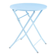 Tavolo da giardino pieghevole 71 x 62 cm azzurro cielo 03_0011035