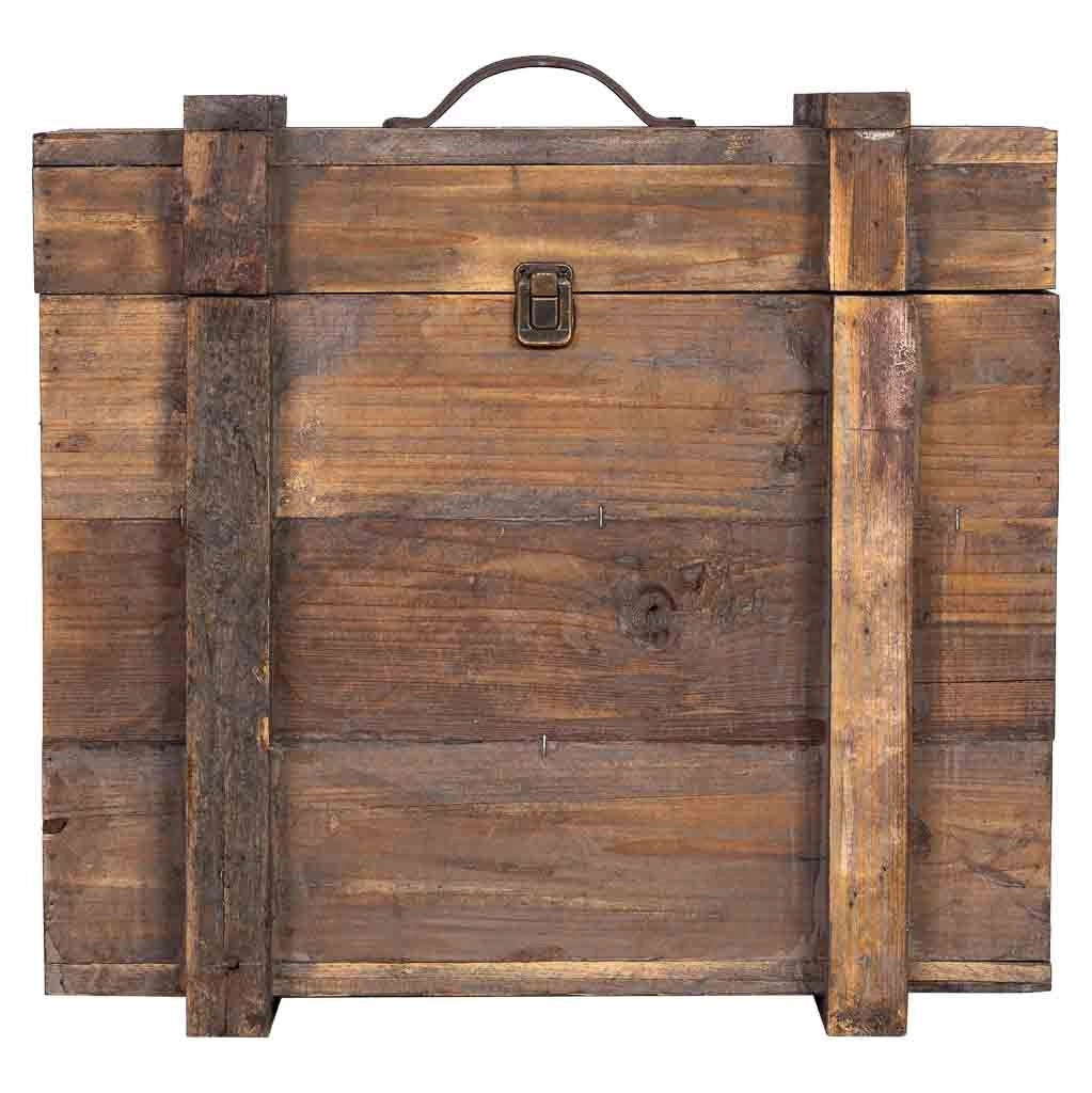 Scatola in legno 48x24x46h cm