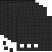 Pacco di 500 magneti adesivi, lastre magnetiche, autoadesivi, 10 x 10 mm, strisce magnetiche piane, magneti adesivi per scuola, ufficio, frigorifero, lavagna bianca