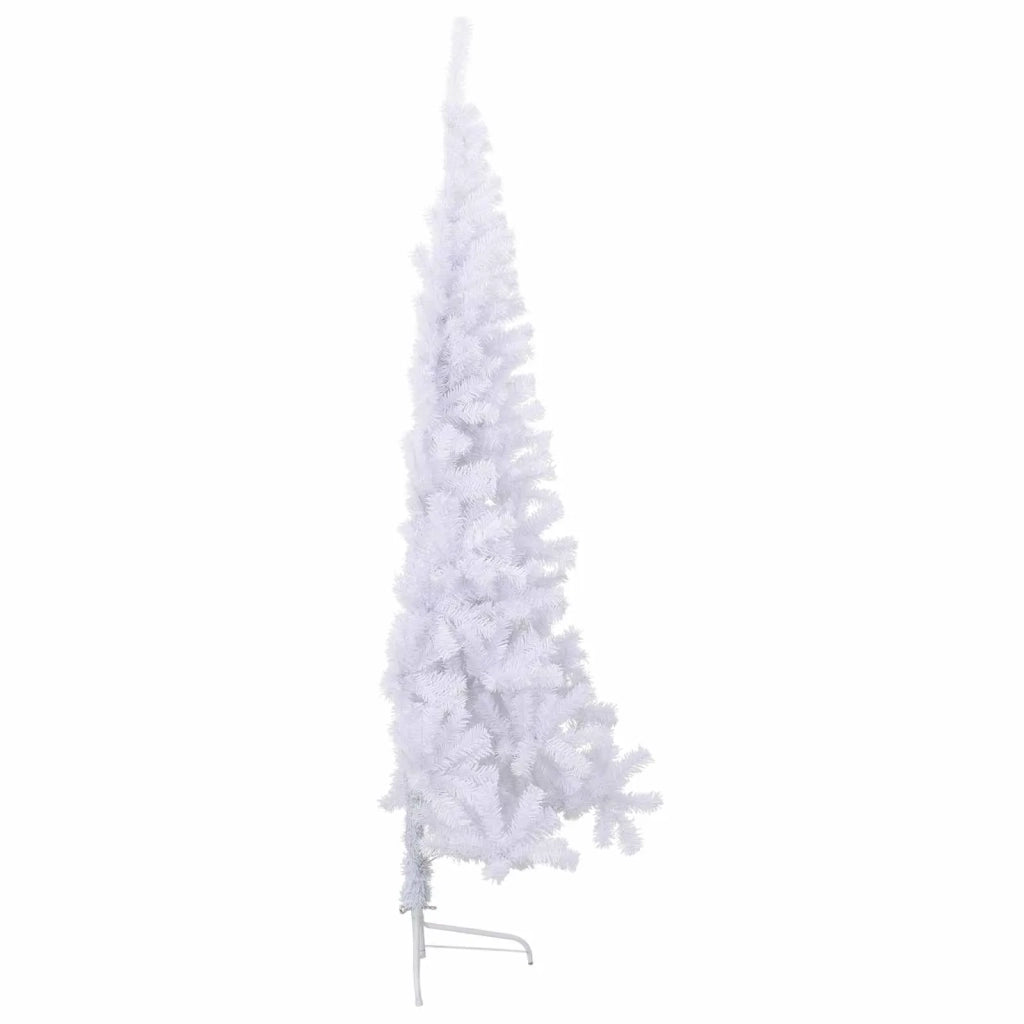 Albero di Natale artificiale Bianco 180 cm PVC e Acciaio 3426815