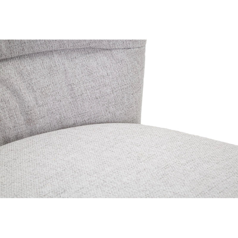 Sedia Losanna Grigia Set 2 Pz cm 58x60,5x85