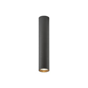 Plafoniera AXIOM EVO Led 12W 3000K CRI90 30cm - Lampada da soffitto in alluminio titanio IP20 - Rossini Group
