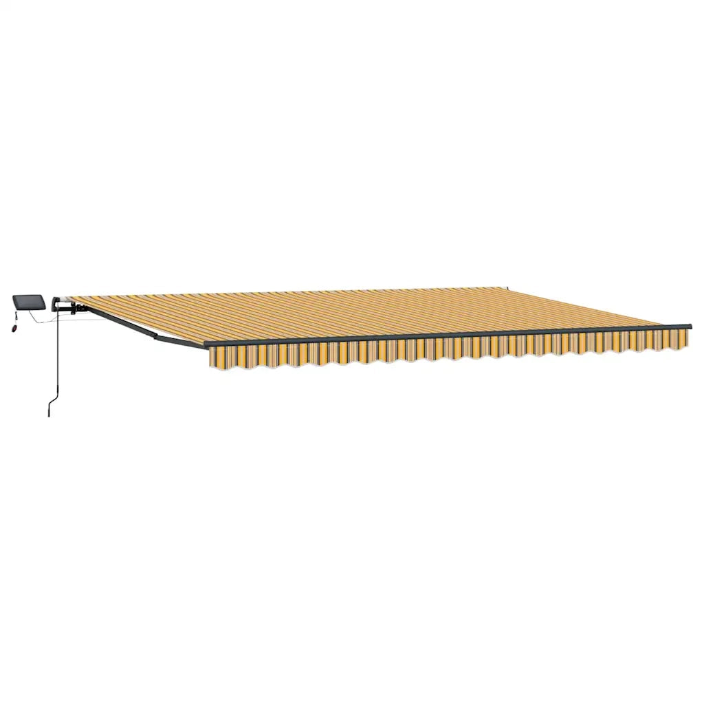 vidaXL Tenda Retrattile Multicolore 500 × 300 cm Tessuto