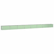 Fioriera | Cassetta per fiori | Vaso Verde Pastello 770 x 50 x 45 cm Acciaio zincato