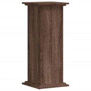 Portavasi mobiletto per fiori 33 x 33 x 80 cm legno ingegnerizzato marrone 02_0045156