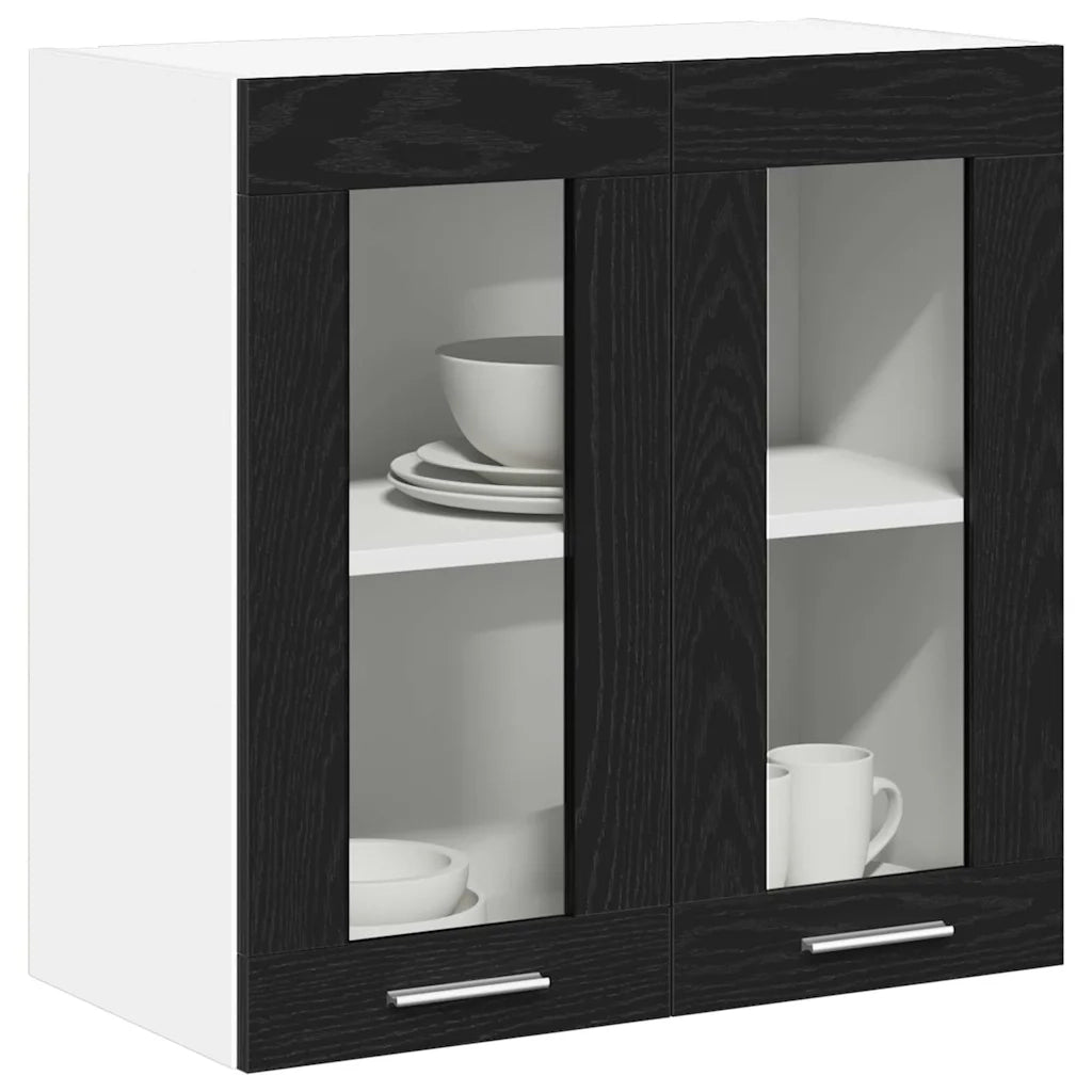 Armadio pensile Rovere Nero 60 x 31 x 60 cm Legno multistrato 863152