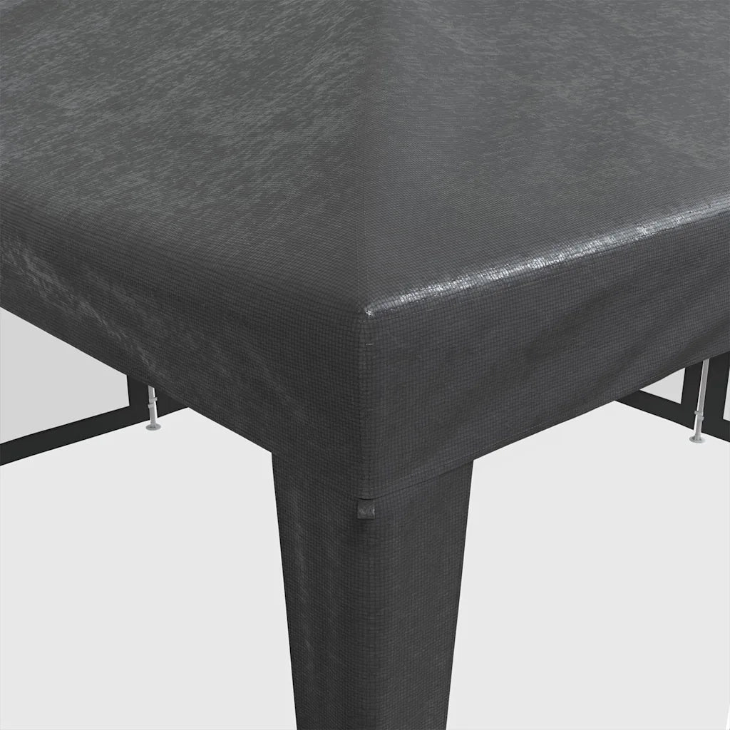 Tenda per Feste con 8 Pareti in Rete Antracite 4x4 m in HDPE 4010064