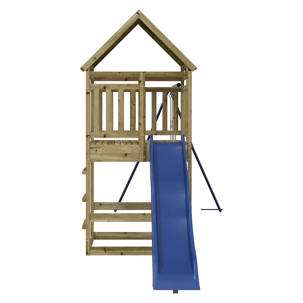 Set da Gioco da Esterno in Legno di Pino Impregnato 3157020