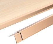 Set di protezioni angolari in alluminio leggero da 90 cm - Set di 3 - Autoadesivi - Protezione angolare - Duraturo e impermeabile