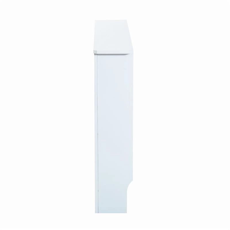 COPRITERMOSIFONE IN LEGNO A GRIGLIA 111.5 X 82 X 19 CM BIANCO